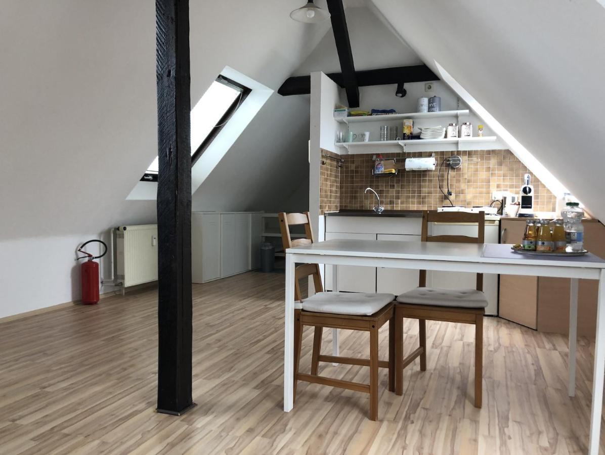 Einzel-Apartment Duesseldorf Oberkassel Buitenkant foto